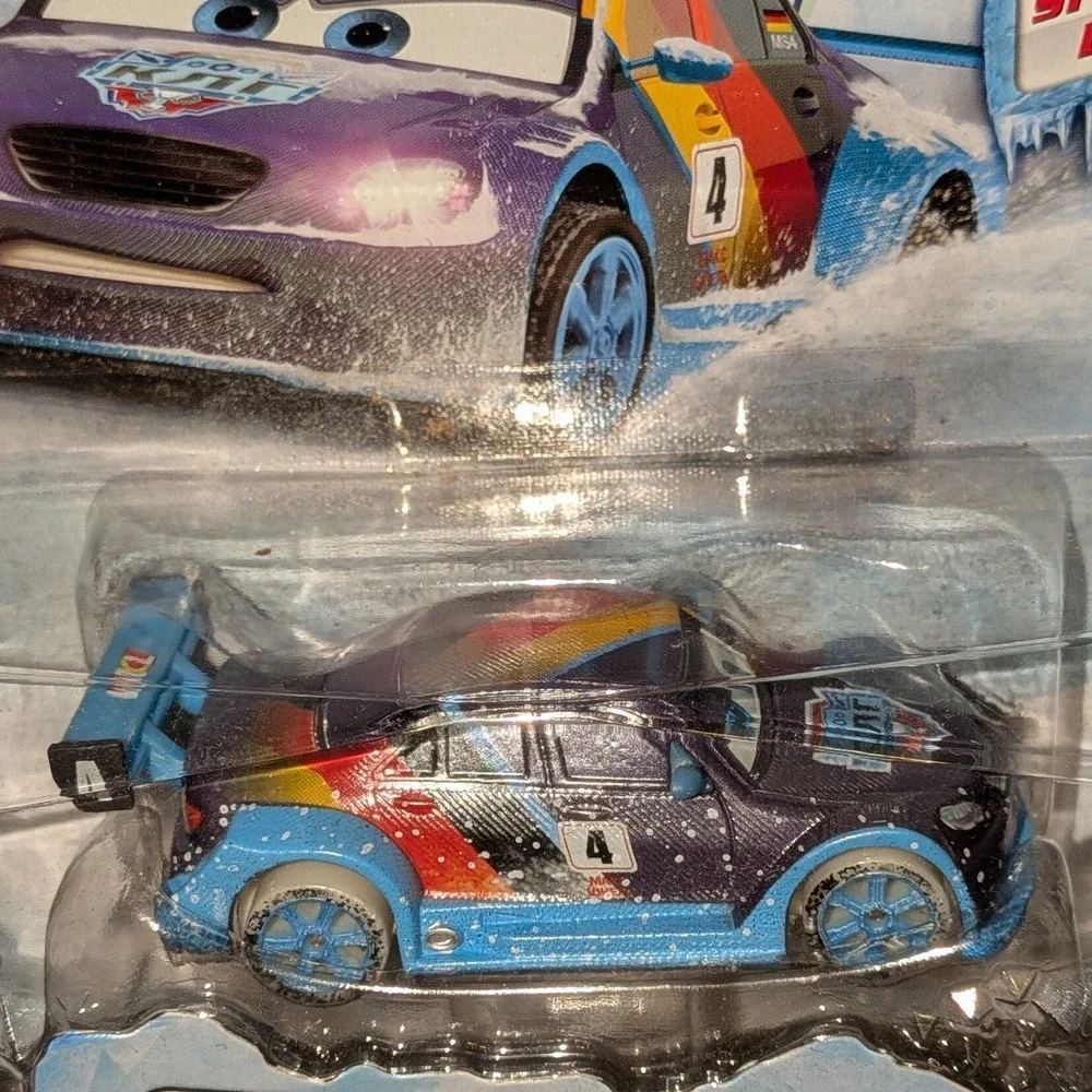 Disney Pixar Cars Ice Racer Max Schnell Special Icy Edition Die-Cast Mattel 2014